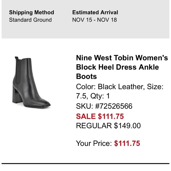 Nine West Boots - Picture 4 of 4